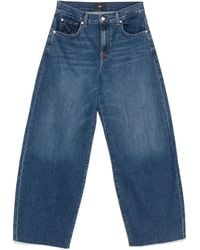 7 For All Mankind - ワイドジーンズ - Lyst