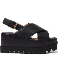 Stella McCartney - Elyse Platform Sandals - Lyst