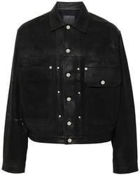 Givenchy - Coated Denim Jacket - Lyst