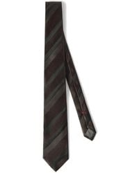 Brunello Cucinelli - Regimental Stripe Silk Tie - Lyst