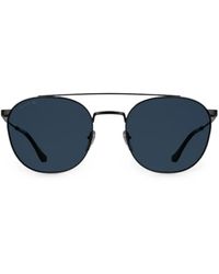 Lacoste - Lunettes De Soleil À Monture Ronde - Lyst