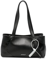 Off-White c/o Virgil Abloh - Small Oyah Leather Tote Bag - Lyst