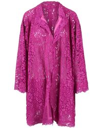Gianluca Capannolo - Floral Lace Coat - Lyst