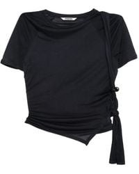 Hyein Seo - Tied T-Shirt - Lyst