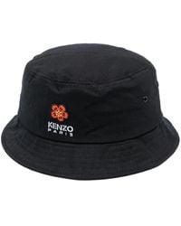 KENZO - Logo Bucket Hat - Lyst