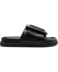 Senso - Nola Buckle-Strap Leather Sandals - Lyst