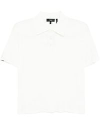 Theory - Short-Sleeved Knitted Polo Shirt - Lyst
