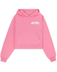 Sporty & Rich - Wellness Ivy Cropped Hoodie - Lyst