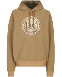 Dolce & Gabbana - Logo Print Hoodie - Lyst