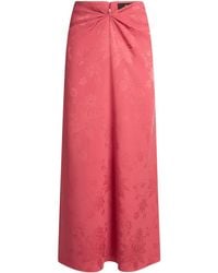 Etro - Jacquard Midi Skirt - Lyst