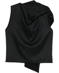 KHAITE - Loe Draped Top - Lyst