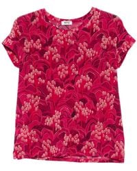 Siyu - Floral-Print T-Shirt - Lyst