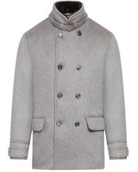 Moorer - Cappotto Doppiopetto - Lyst