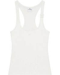 Courreges - Canotta A Coste Anni '90 - Lyst