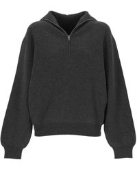 Balenciaga - Back-To-Front Zip Sweater - Lyst