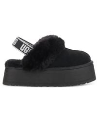 UGG - Funkette Plateau-Sandalen Mit Shearling-Besatz - Lyst