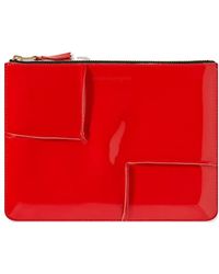 Comme des Garçons - Reversed Hem Zipped Wallet - Lyst