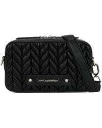 Karl Lagerfeld - Gesteppte Umhängetasche - Lyst