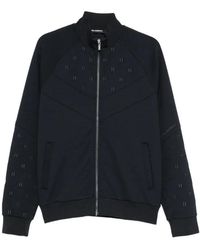 KARL LAGERFELD - Monogram-Embroidered Panelled Jacket - Lyst