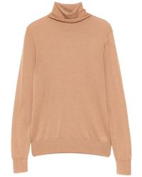 N.Peal Cashmere - Margot Roll-Neck Top - Lyst