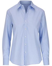 Nili Lotan - Long-Sleeve Cotton Shirt - Lyst