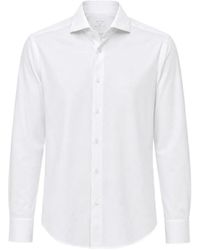 Xacus - Long-Sleeve Spread-Collar Shirt - Lyst