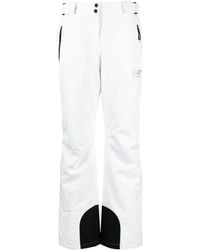 EA7 - Pantalones de esquí con logo estampado - Lyst