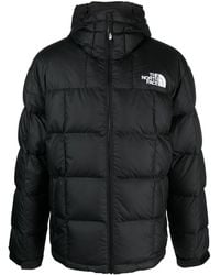 The North Face - Lhotse Logo-Print Padded Jacket - Lyst