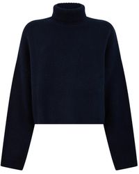 Lisa Yang - Ribbed-Knit Roll-Neck Sweater - Lyst