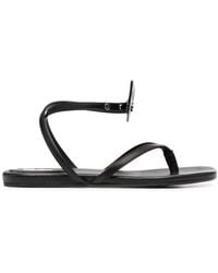 Off-White c/o Virgil Abloh - Zip Tie Leather Sandals - Lyst
