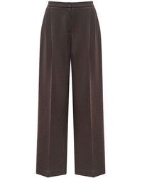 12 STOREEZ - Wool-blend Tailored Trousers - Lyst