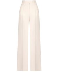 Valentino Garavani - Pleated Concealed Trousers - Lyst