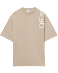 Off-White c/o Virgil Abloh - Bookish Logo-Print T-Shirt - Lyst