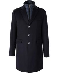 Herno - Mantel mit abnehmbarem Futter - Lyst