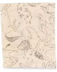 Liviana Conti - Graphic-Print Scarf - Lyst
