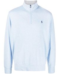 Polo Ralph Lauren - Half-Zip Cotton Sweater - Lyst