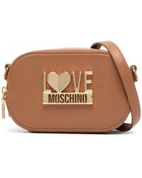 Love Moschino - Logo-plaque Cross-body Bag - Lyst