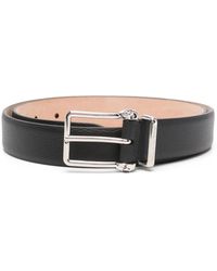 McQueen - Engraved Logo Belt - Lyst