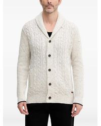Liu Jo - Cable-Knit Cardigan - Lyst