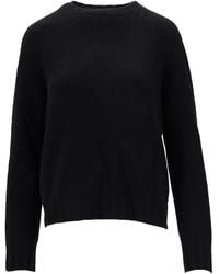 LA ROSE - Crew-Neck Sweater - Lyst