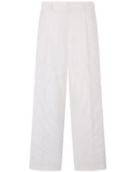 Roberto Cavalli - Ray-Print Trousers - Lyst
