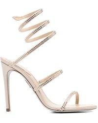 Rene Caovilla - Rhinestone Heels - Lyst