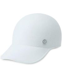 Maison Michel - Tiger Appliqué-Logo Baseball Cap - Lyst