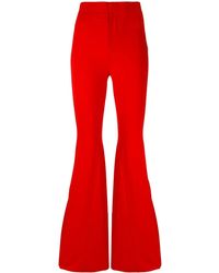 Givenchy - High Waist Flared Trousers - Lyst