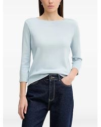 Benetton - Boat-Neck Knitwear - Lyst