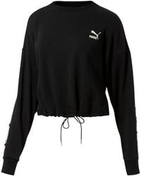 PUMA - Revolt Crew-Neck Sweatshirt - Lyst
