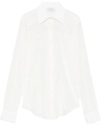 Mazzarelli - Camicia Gea Con Orlo Curvo - Lyst