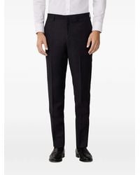 Hackett - Pressed-Crease Tailored Trousers - Lyst