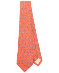 Polo Ralph Lauren - Embroidered-motif Linen Tie - Lyst