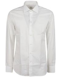 Orian - Spread-Collar Button-Up Shirt - Lyst